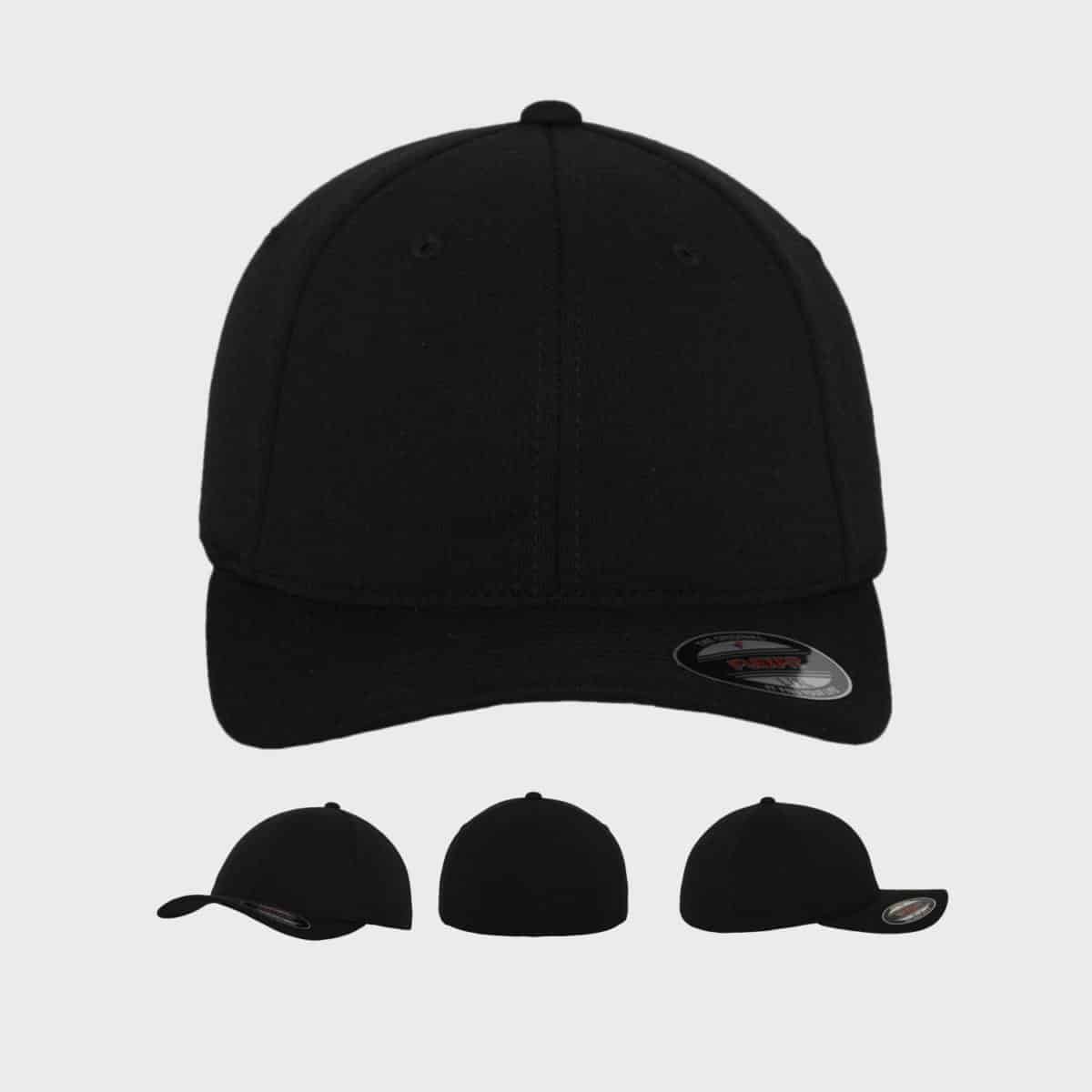 Flexfit FlexfitCaps FFE 6778 Black Front Extra