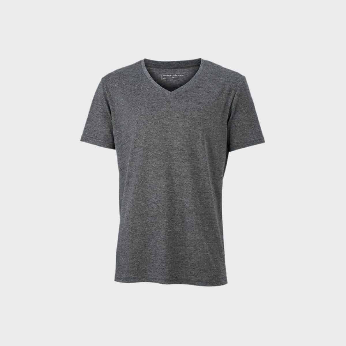 Daiber T Shirts JN974 Blackmelange Front