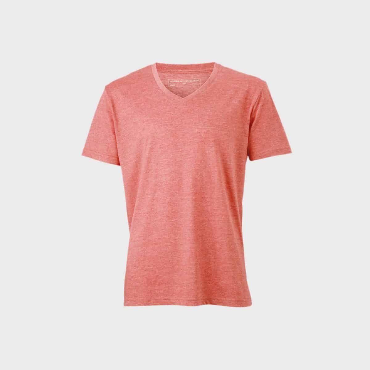 Daiber T Shirts JN974 Redmelange Front