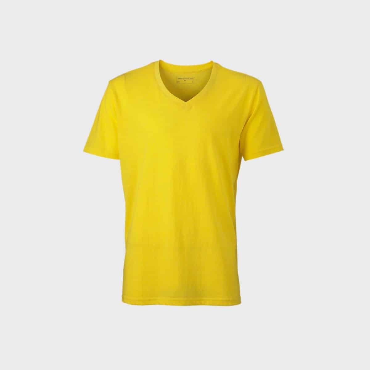 Daiber T Shirts JN974 Yellowmelange Front