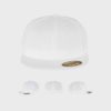 FLEXFIT Premium 210 Fitted Cap – White