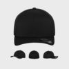 FLEXFIT Tactel Mesh Cap – Black