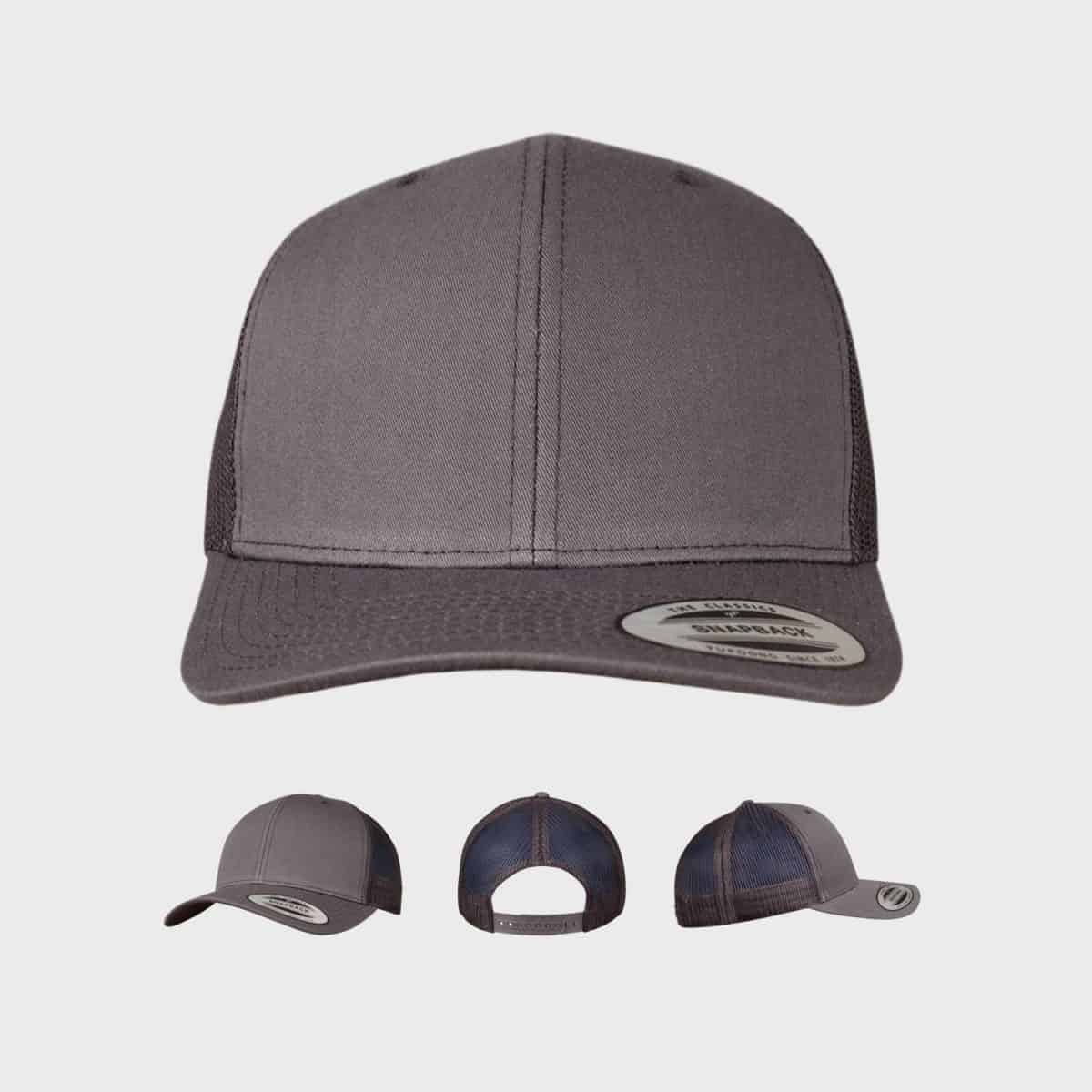 Flexfit FlexfitCaps FFE 6606 Darkgrey Front Extra