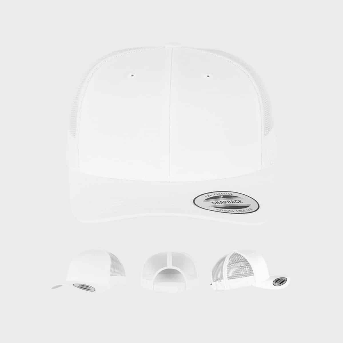 Flexfit FlexfitCaps FFE 6606 White Front Extra