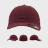 FLEXFIT Garment Washed Cotton Hat Dad – Maroon