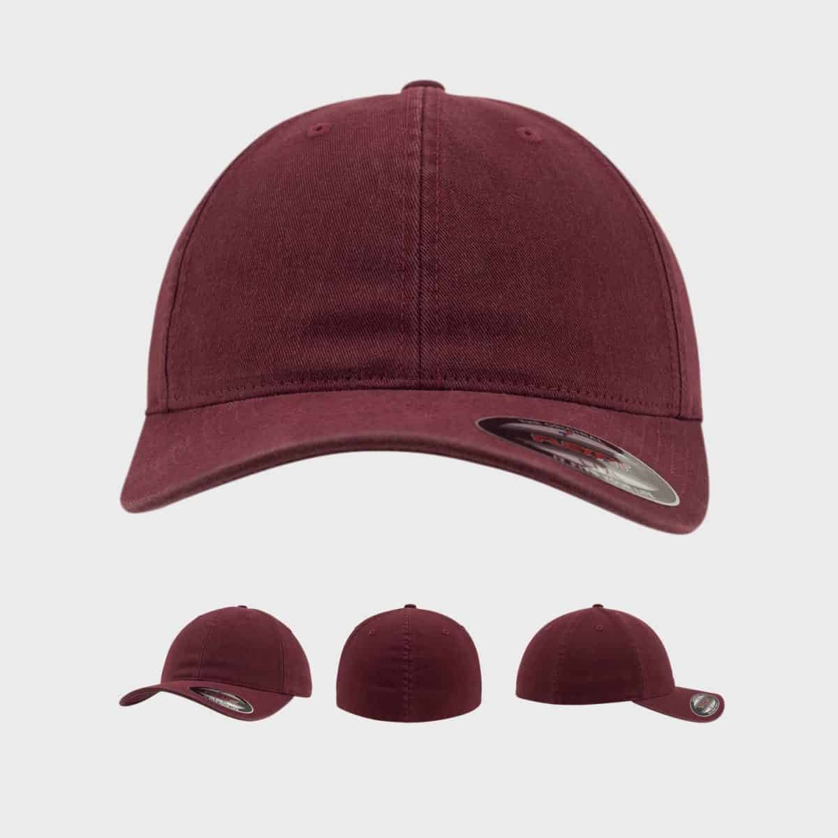 Flexfit FlexfitCaps FFE 6997 Maroon Front Extra