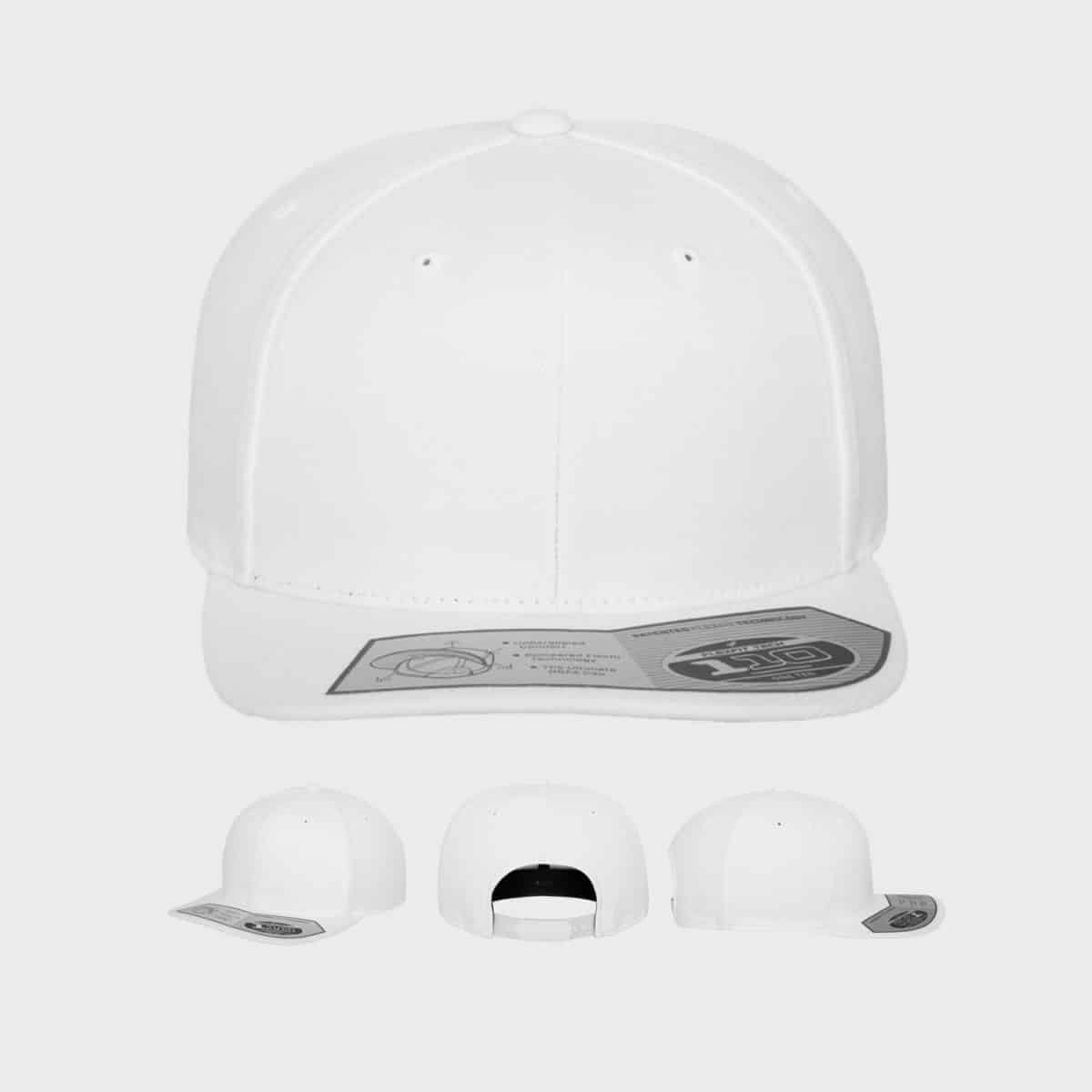 Flexfit Snapback FFE 110 Rot Schwarz Front Extra