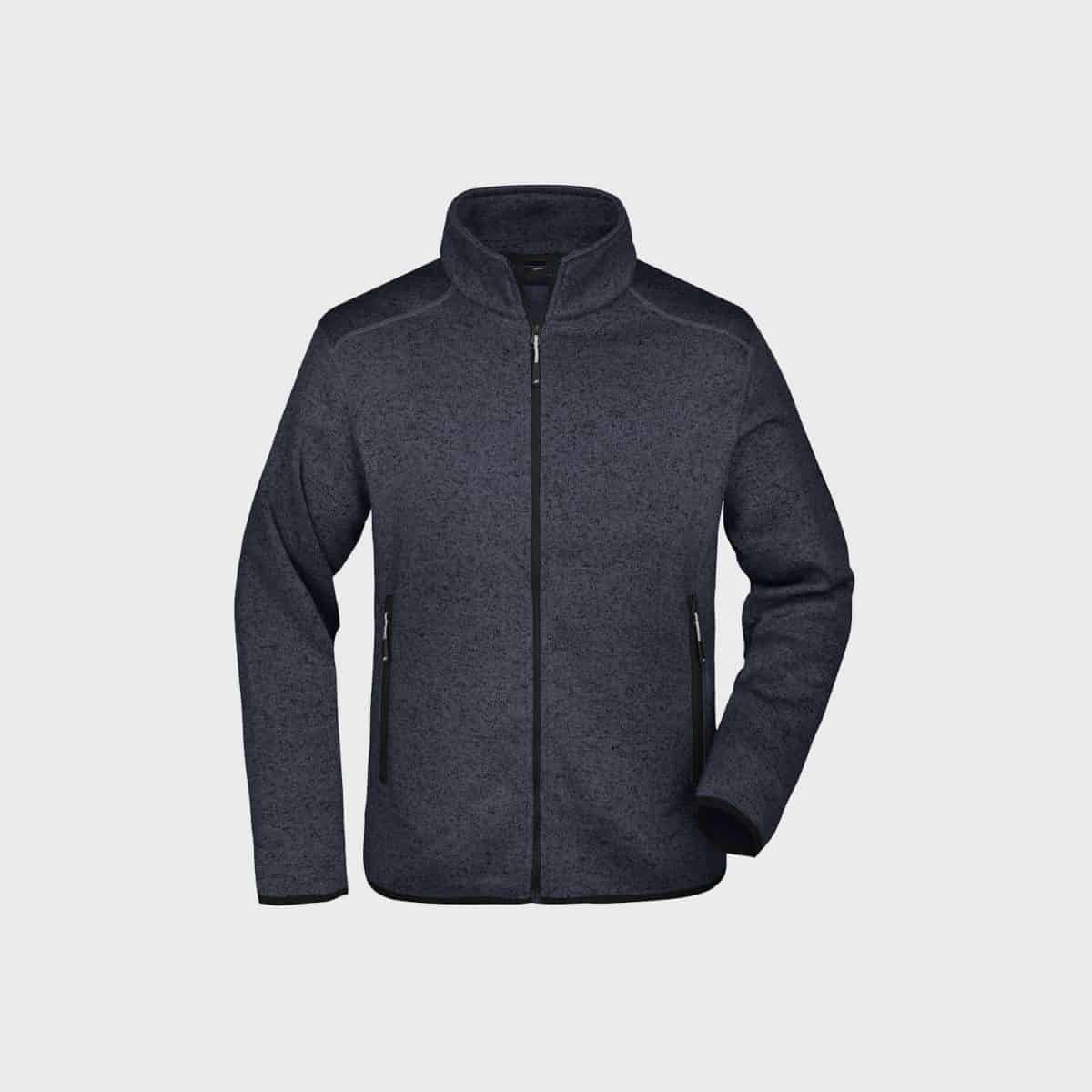 maglia-giacca-pile-uomo-grigio scuro-acquista-ricamo-ricamato-produzione