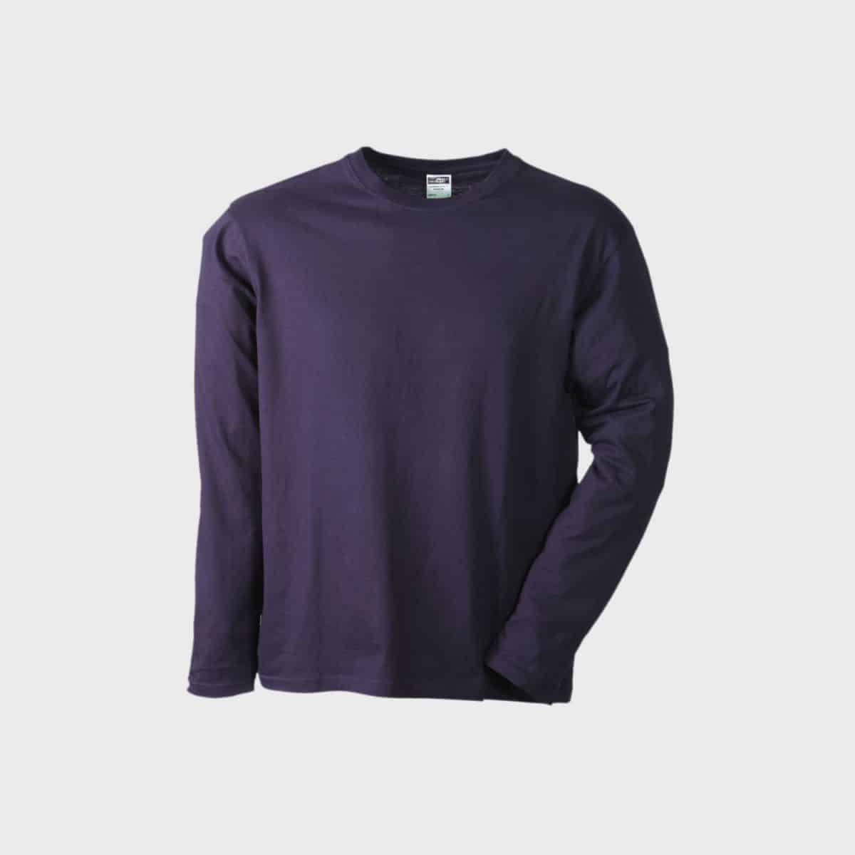 Daiber T Shirts JN913 Aubergine Front
