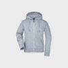 Damen Kapuzenjacke – (Grey) Heather