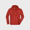 Herren Kapuzenjacke – Burgundy
