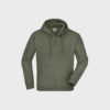 Herren Kapuzenjacke – Olive / Buck