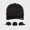 FLEXFIT 5 Panel Cap – Black