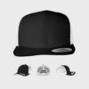 FLEXFIT Retro Trucker 2-Tone Cap – Black
