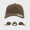 FLEXFIT low Profile Cotton Twill Cap – Olive / Buck