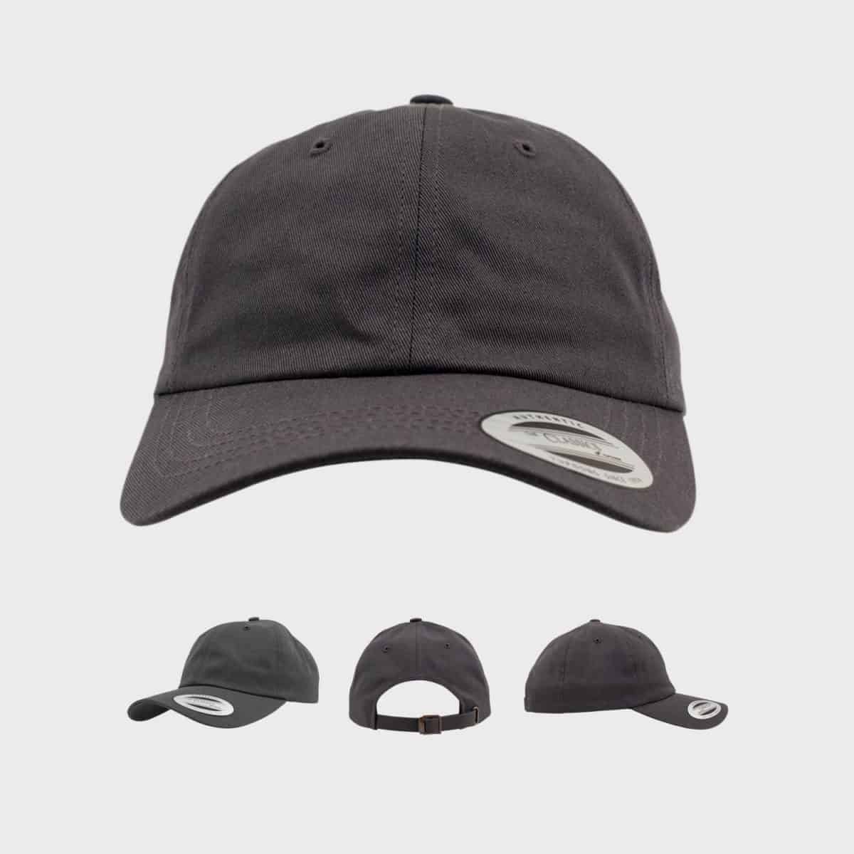 Flexfit YupoongFlexfit FFE 6245CM Darkgrey Front Extra