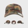 FLEXFIT low Profile Cotton Twill Cap – Green Camo
