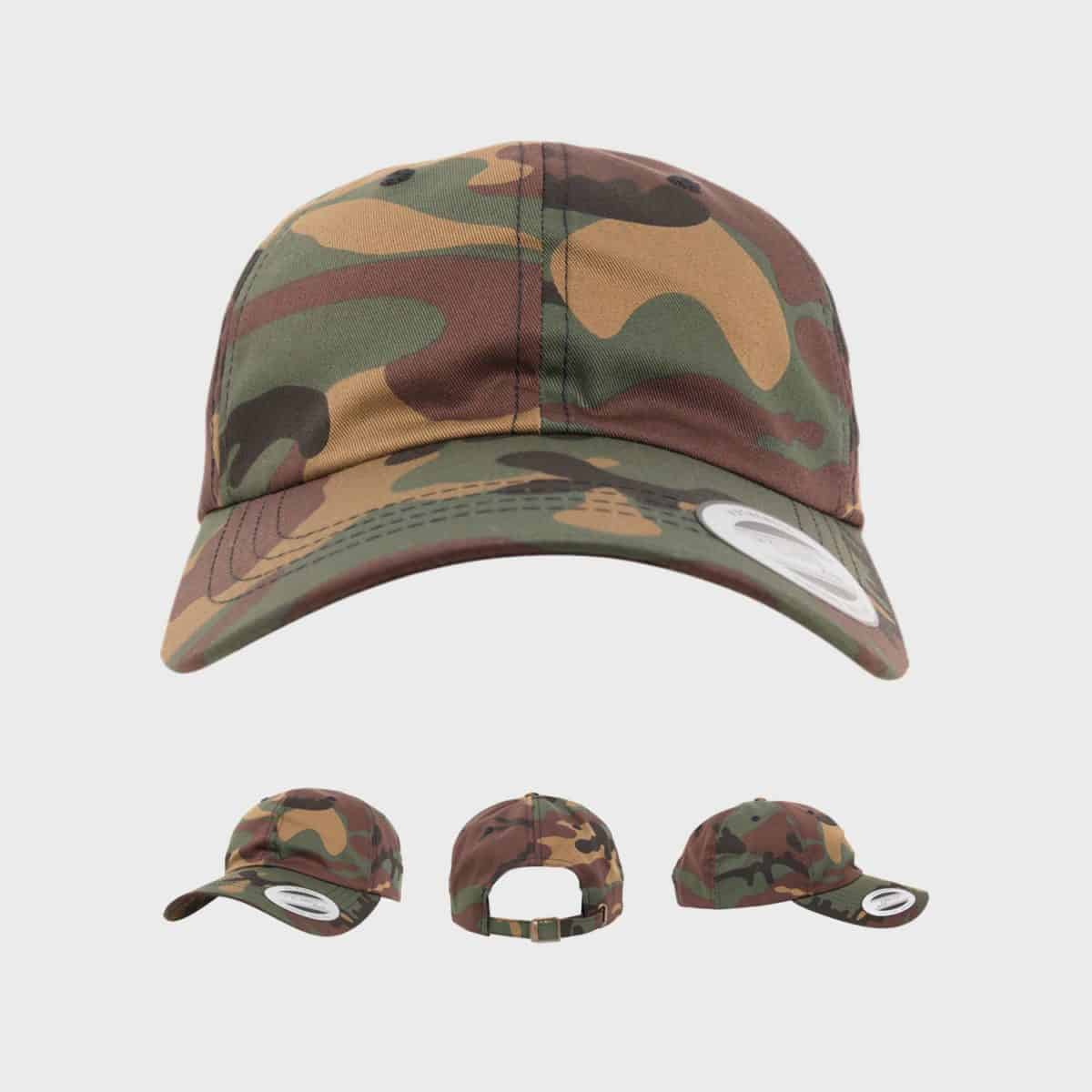 Flexfit YupoongFlexfit FFE 6245CM Greencamo Front Extra