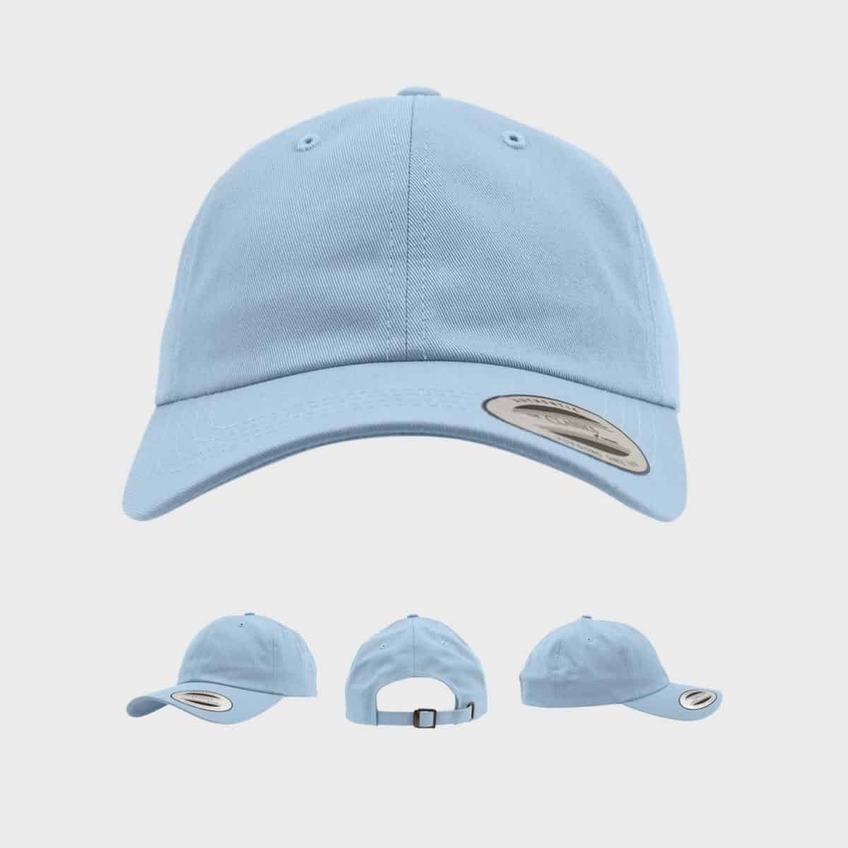 Flexfit YupoongFlexfit FFE 6245CM Lightblue Front Extra