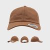 FLEXFIT low Profile Cotton Twill Cap – Tan