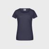 Damen Bio Pocket T-Shirt – Navy