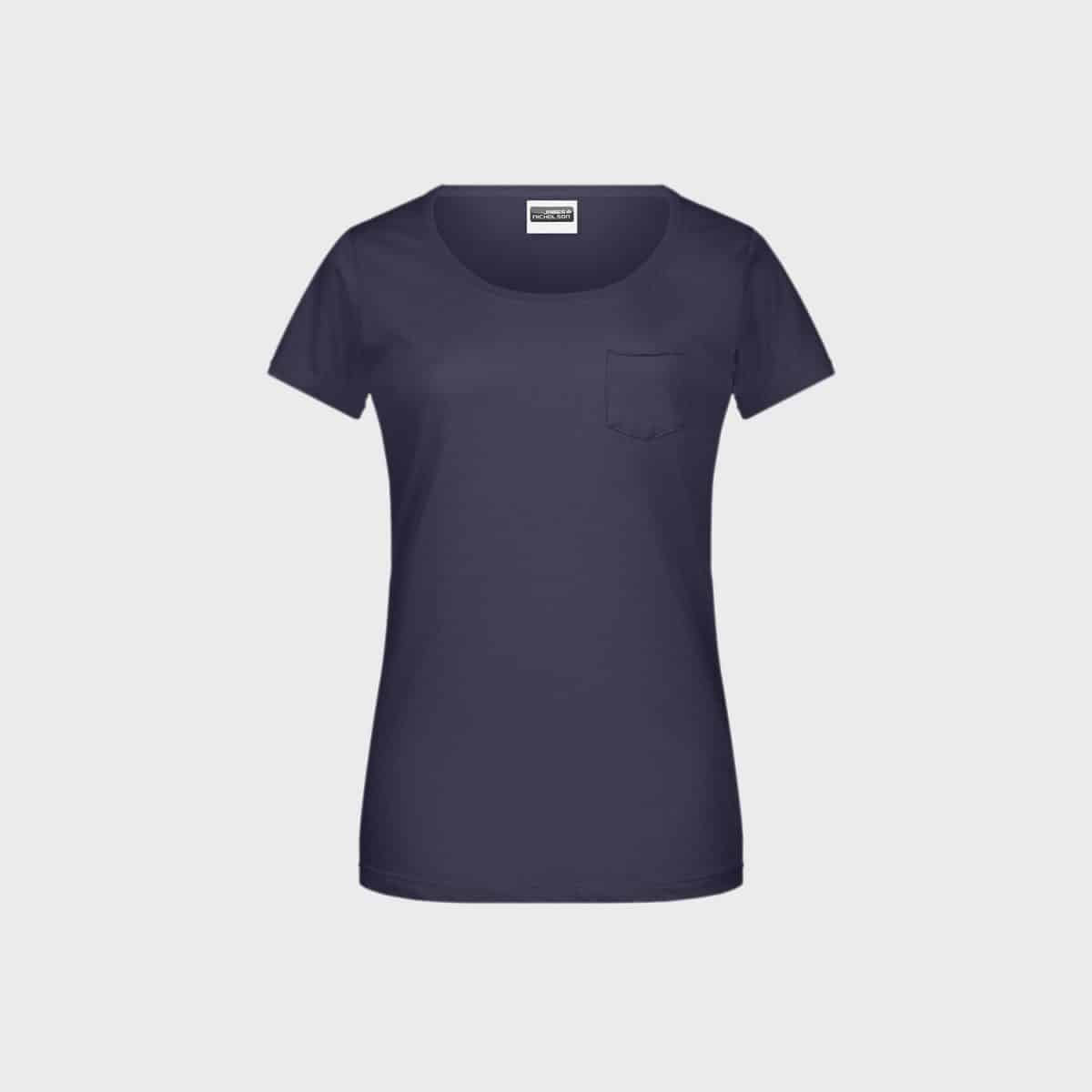 Daiber D OrganicT Shirts 8003 Navy Front