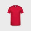 Herren-T aus Bio-Baumwolle – Red