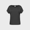 Damen Bio Casual T-Shirt – Black