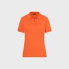Damen Classic Polo – Dark Orange
