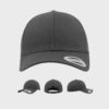 FLEXFIT Curved Classic Snapback – Charcoal/Graphite/Dark Grey/Cool Grey/Anthracite