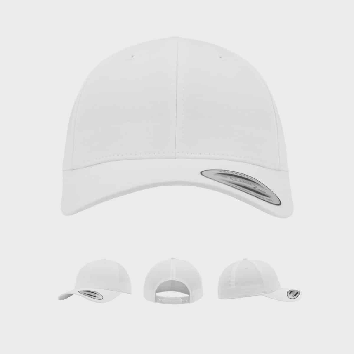 Flexfit Cap FFE 7706 White Front Extra