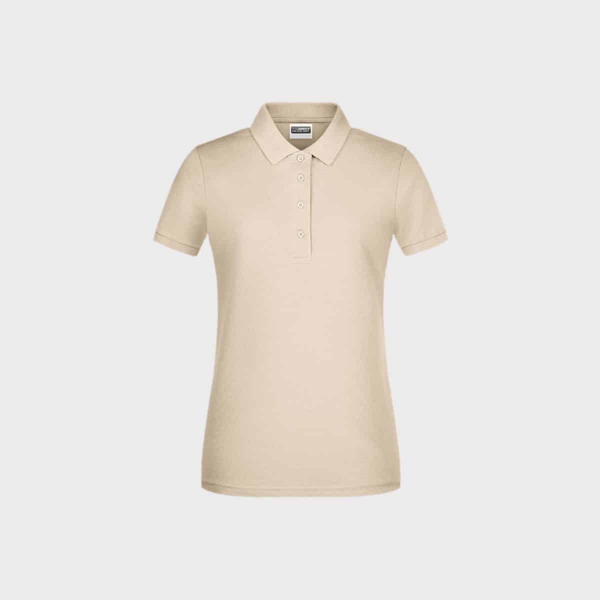 Ladies' Basic Polo embroidered in 