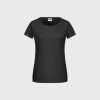 Ladies' Basic-T aus Bio-Baumwolle – Black