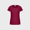 Ladies' Basic-T aus Bio-Baumwolle – Wine