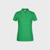 Women's Basic Polo Shirt Made from Organic Cotton – Fern Green