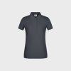 Ladies' Basic Polo aus Bio-Baumwolle – Graphite