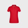 Ladies' Basic Polo aus Bio-Baumwolle – Red