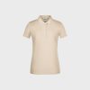 Ladies' Basic Polo aus Bio-Baumwolle – Stone