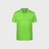 Men's Basic Polo Shirt Made from Organic Cotton – Lime Green
