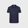 Men's Basic Polo aus Bio-Baumwolle – Navy