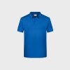 Men's Basic Polo aus Bio-Baumwolle – Royal