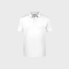Men's Basic Polo Shirt Made from Organic Cotton – White