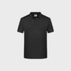 Men's Basic Polo aus Bio-Baumwolle – Black