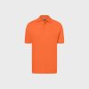 Classic Polo Shirt Herren – Dark Orange