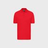 Classic Polo Shirt Herren – Signal Red