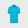 Classic Polo Shirt Herren – Turquoise