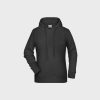 Ladies' Hoodie aus Bio-Baumwolle – Black