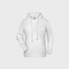 Ladies' Hoodie aus Bio-Baumwolle – White