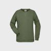 Ladies' Sweat aus Bio-Baumwolle – Olive / Buck
