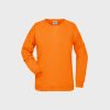 Ladies' Sweat aus Bio-Baumwolle – Orange